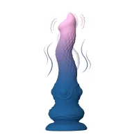 Dildo Fantasía Vibración, Oscilación y Ventosa 23.3 cm · URBAN SKY · Vibradores
