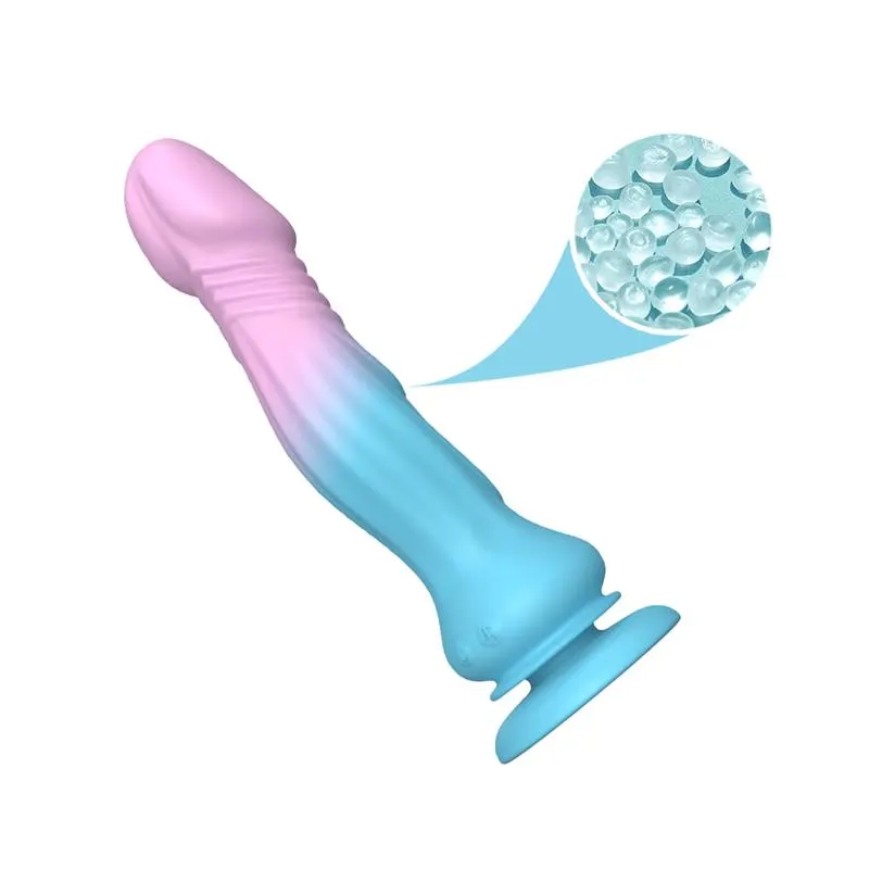 Dildo Vibrador con Thrusting y Ventosa 19.2 cm · URBAN SKY · Vibradores — Foto 4