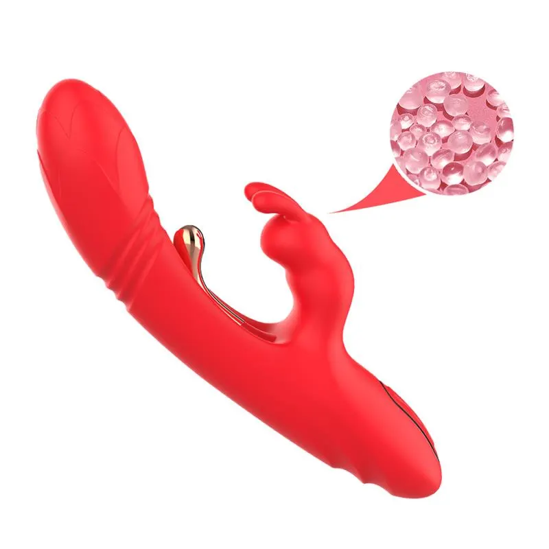 Vibrador Tickler con Thrusting Silicona Líquida · URBAN SKY · Vibradores — photo 2