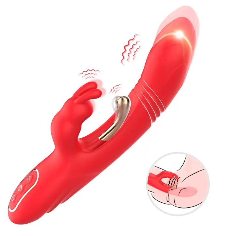 Vibrador Tickler con Thrusting Silicona Líquida · URBAN SKY · Vibradores — photo 3