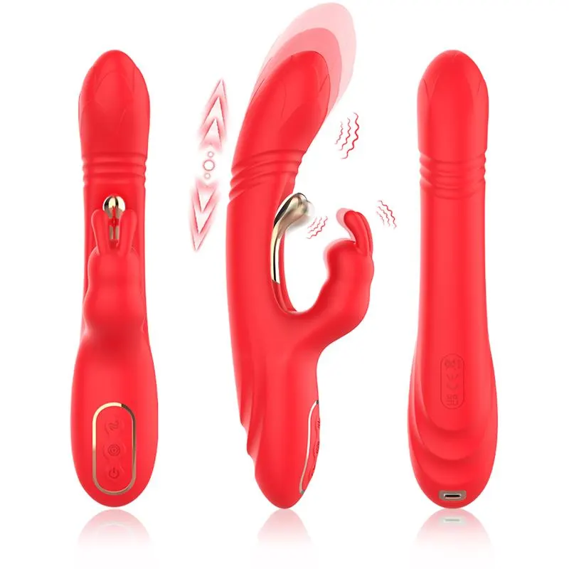 Vibrador Tickler con Thrusting Silicona Líquida · URBAN SKY · Vibradores — photo 6