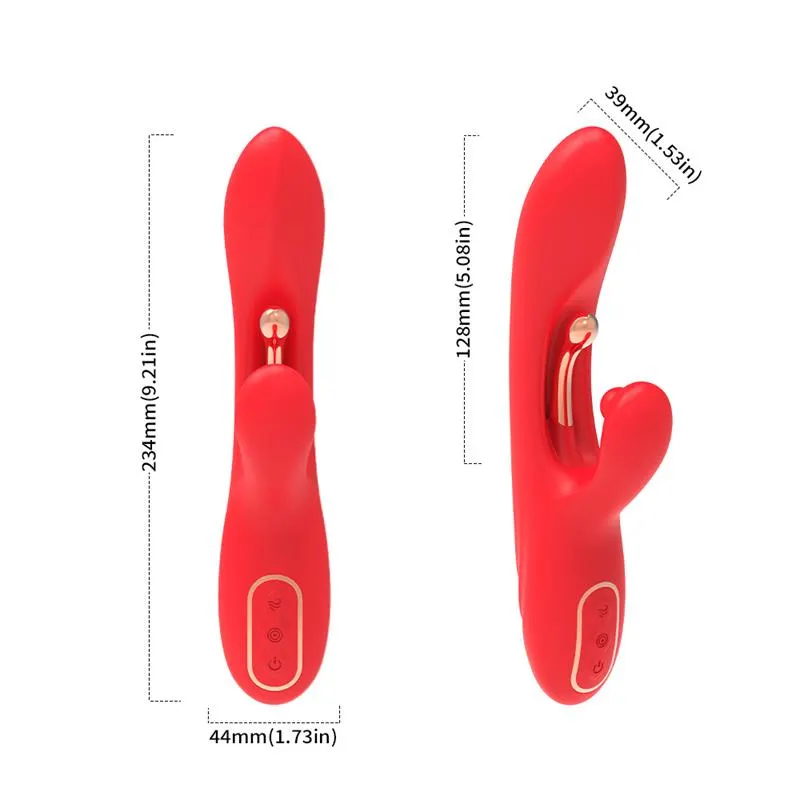Vibrador Tickler con Rabbit · URBAN SKY · Vibradores — Foto 9
