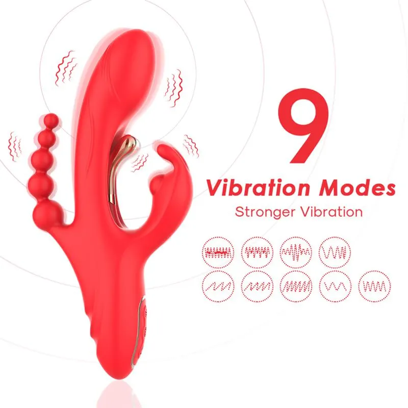 Vibrador Tickler con Cadena Anal · URBAN SKY · Vibradores — photo 5