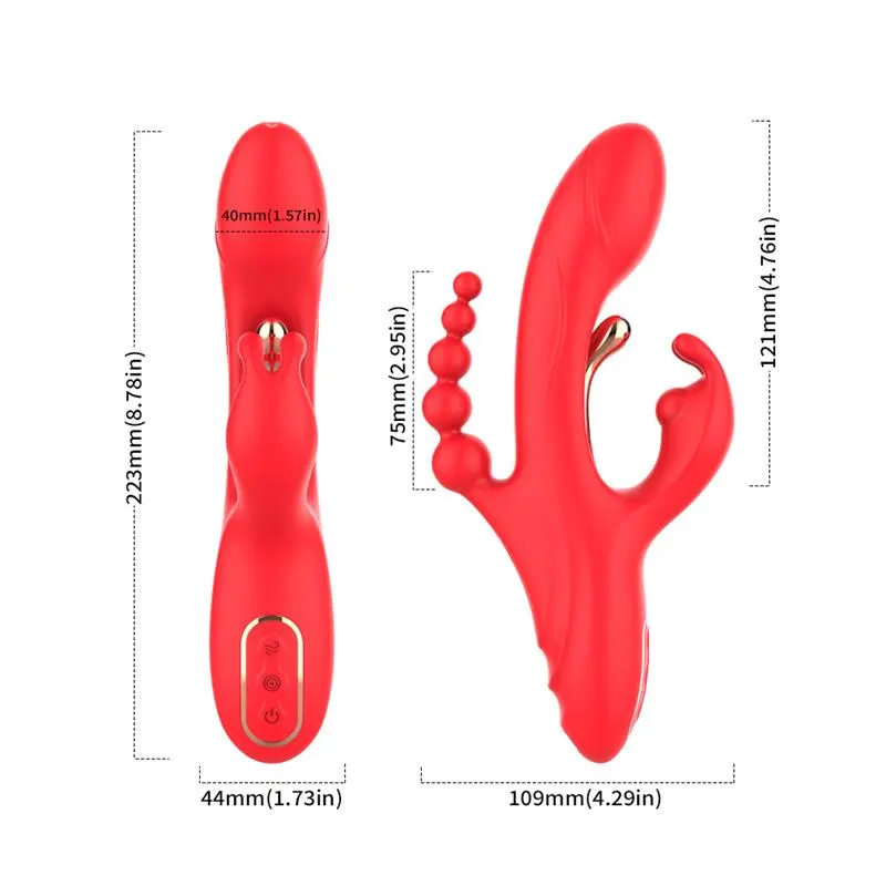 Vibrador Tickler con Cadena Anal · URBAN SKY · Vibradores — photo 10
