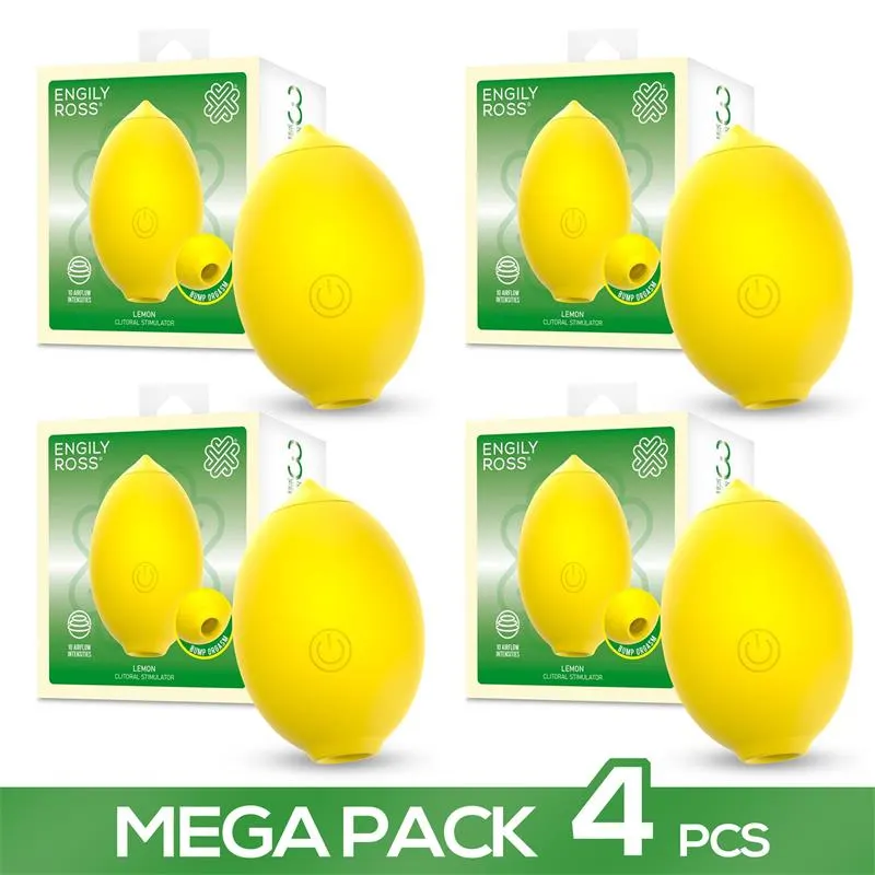 Pack de 4 Lemon Estimulador de Clítoris con Succión · ENGILY ROSS · Accesorios y Sets
