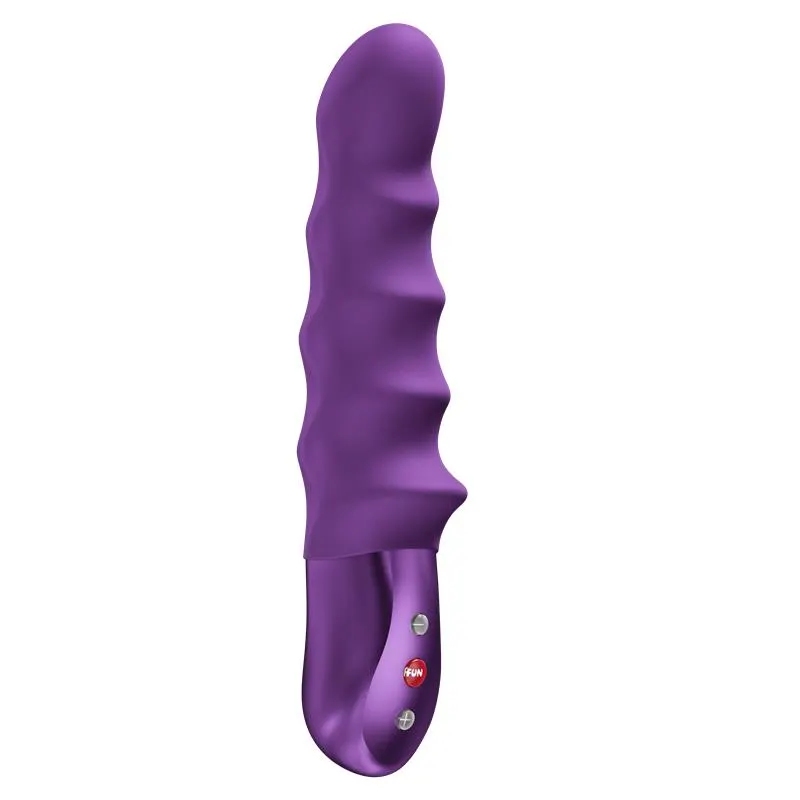 Stronic Surf Vibrador con Thrusting y Pulsacion Dark Violet · FUN FACTORY · Vibradores