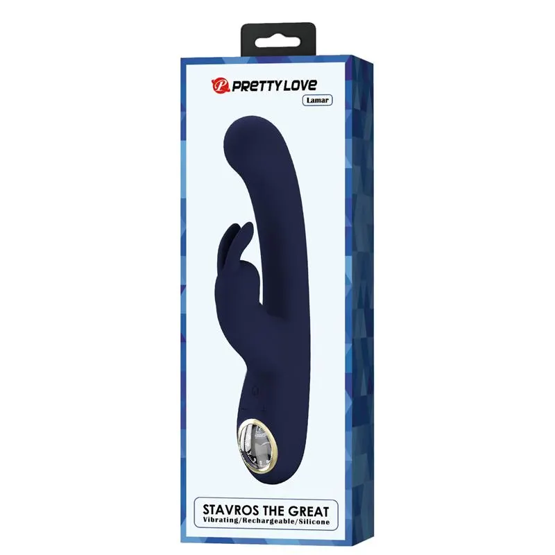 Lamar Vibrador Punto-G Azul Oscuro · PRETTYLOVE · Vibradores — photo 12