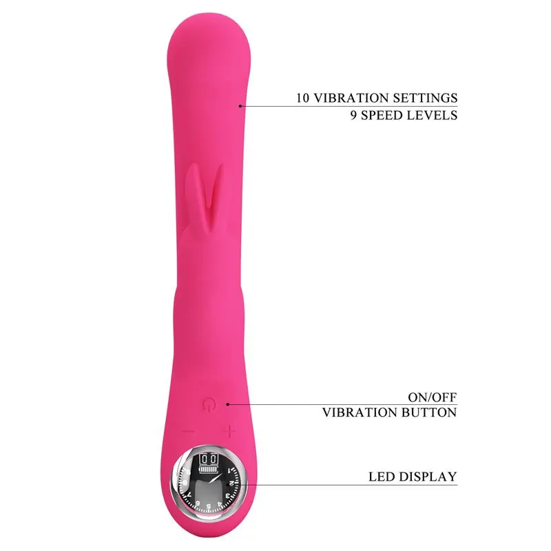 Lamar Vibrador Punto-G Rosa · PRETTYLOVE · Vibradores — Foto 8