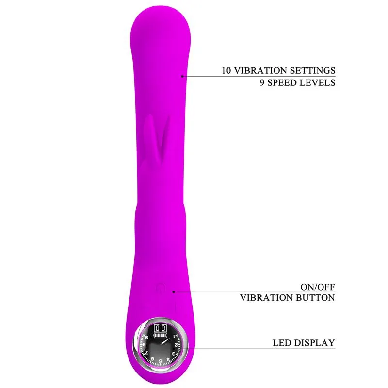 Lamar Vibrador Punto-G Violeta · PRETTYLOVE · Vibradores — Foto 9
