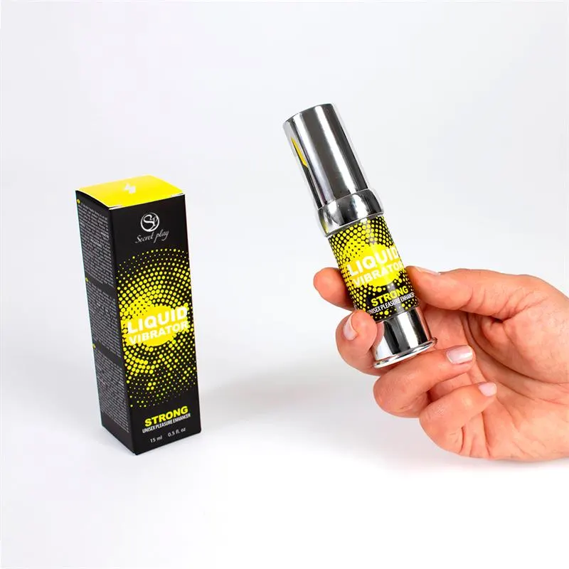 Vibrador Líquido Strong 15 ml · SECRET PLAY · Potenciadores y Retardantes — photo 2