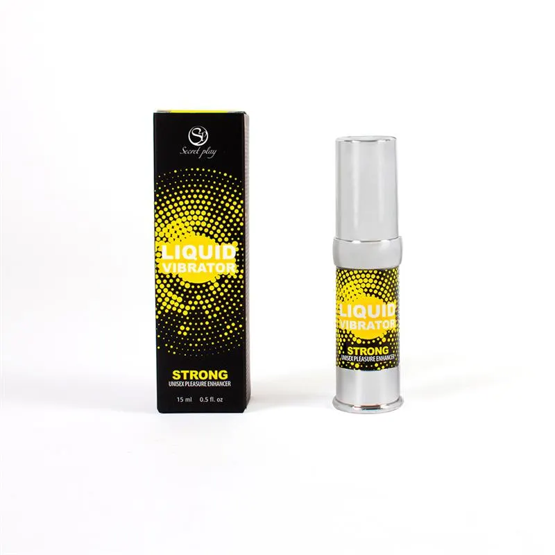 Vibrador Líquido Strong 15 ml · SECRET PLAY · Potenciadores y Retardantes — photo 3