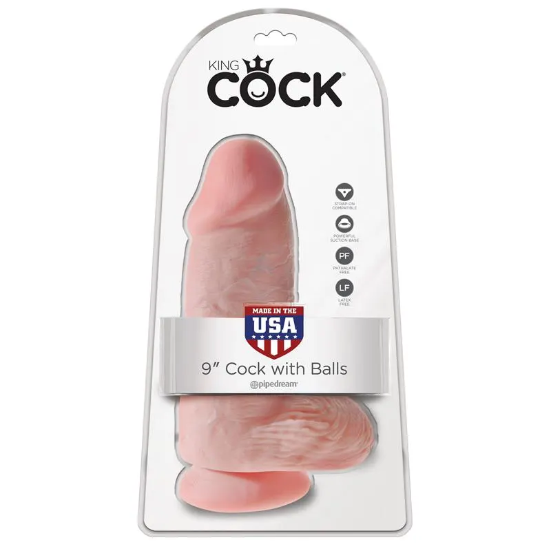 Dildo con Testículos 9 Chubby · KING COCK · Dildos — photo 2