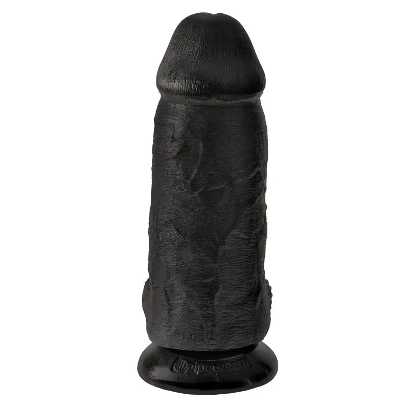 Dildo con Testículos 9 Chubby Negro · KING COCK · Dildos — photo 4