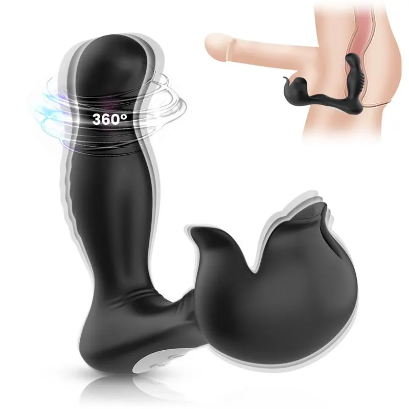 Masajeador Prostático Rotación 360º Estimulación Testiculos · URBAN SKY · Anal — photo 2