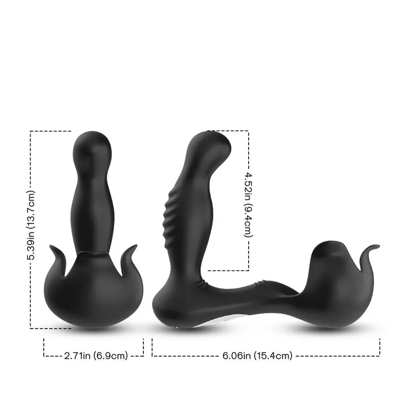 Masajeador Prostático Rotación 360º Estimulación Testiculos · URBAN SKY · Anal — photo 13
