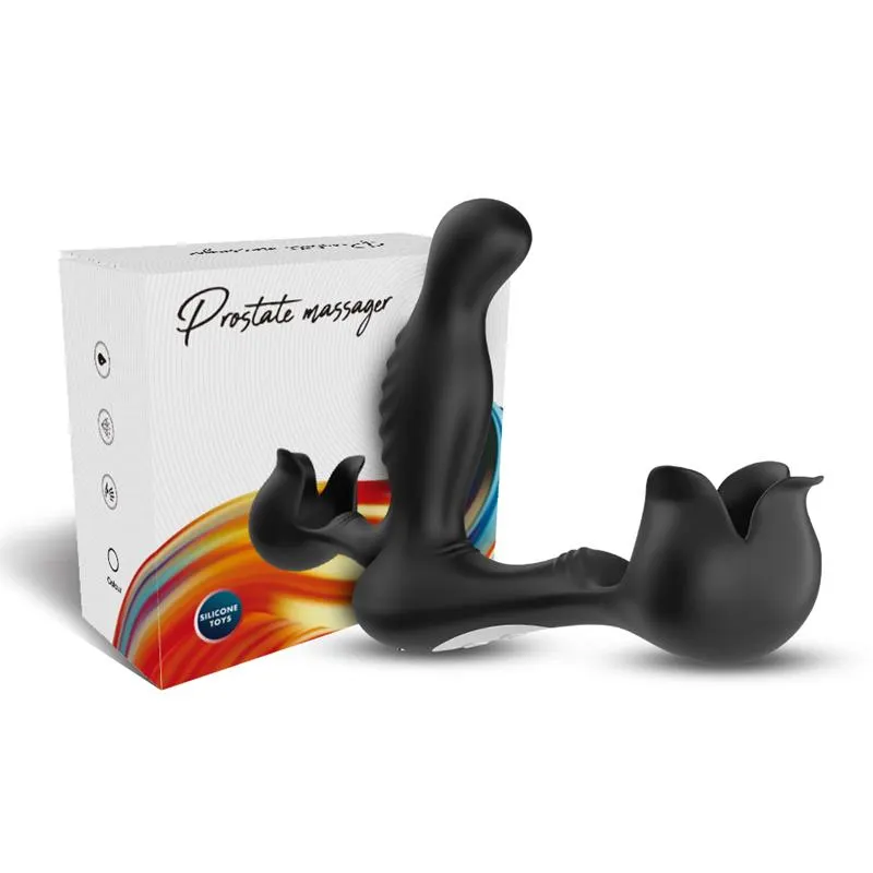 Masajeador Prostático Rotación 360º Estimulación Testiculos · URBAN SKY · Anal — photo 3