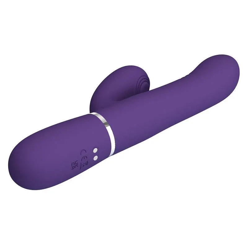 Mariana Vibrador 4 en 1 Silicona Morado · PRETTYLOVE · Vibradores — Foto 6