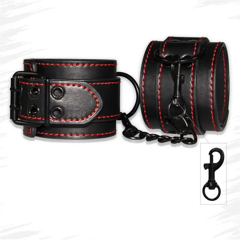 Esposas de Tobillos Bondage Negro · LOVETOY · Esposas y Ataduras — Foto 5
