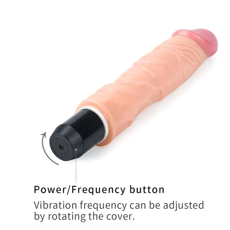 Dildo Flexi 9.5 con Vibración Natural · LOVETOY · Dildos — Foto 4