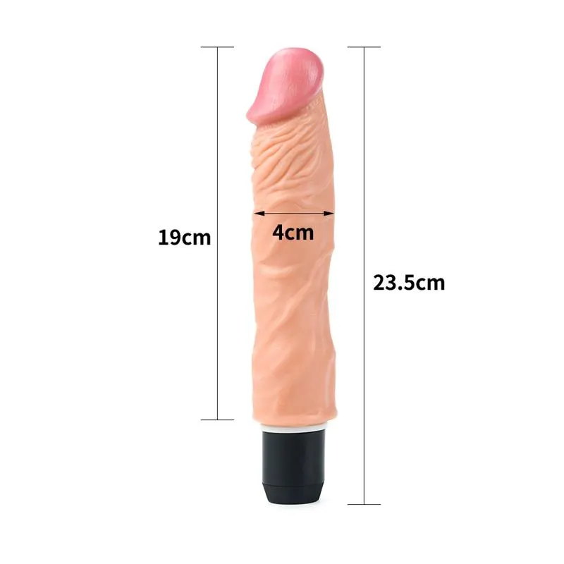 Dildo Flexi 9.5 con Vibración Natural · LOVETOY · Dildos — Foto 5