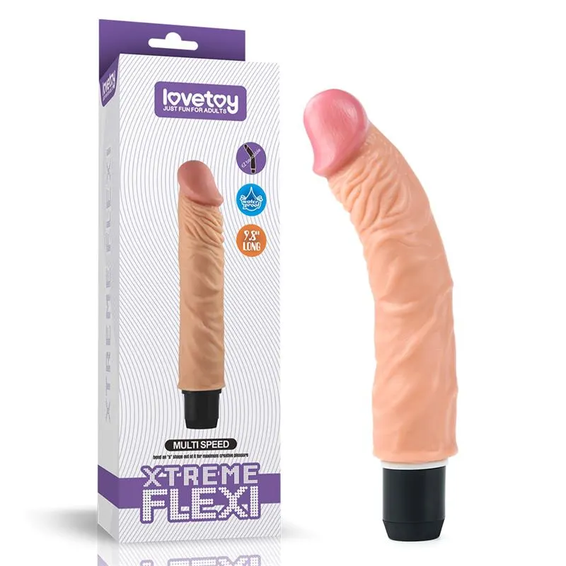 Dildo Flexi 9.5 con Vibración Natural · LOVETOY · Dildos — Foto 6