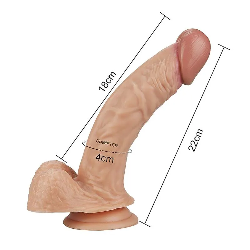 Dildo Real Extreme 8.5 Natural · LOVETOY · Dildos — Foto 4