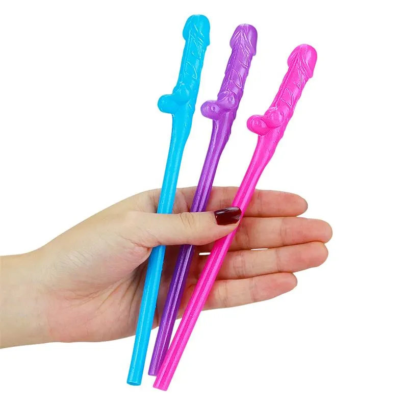 Pajitas Pene Vario Color Pack de 9 · LOVETOY · Juegos y Complementos Divertidos — Foto 2