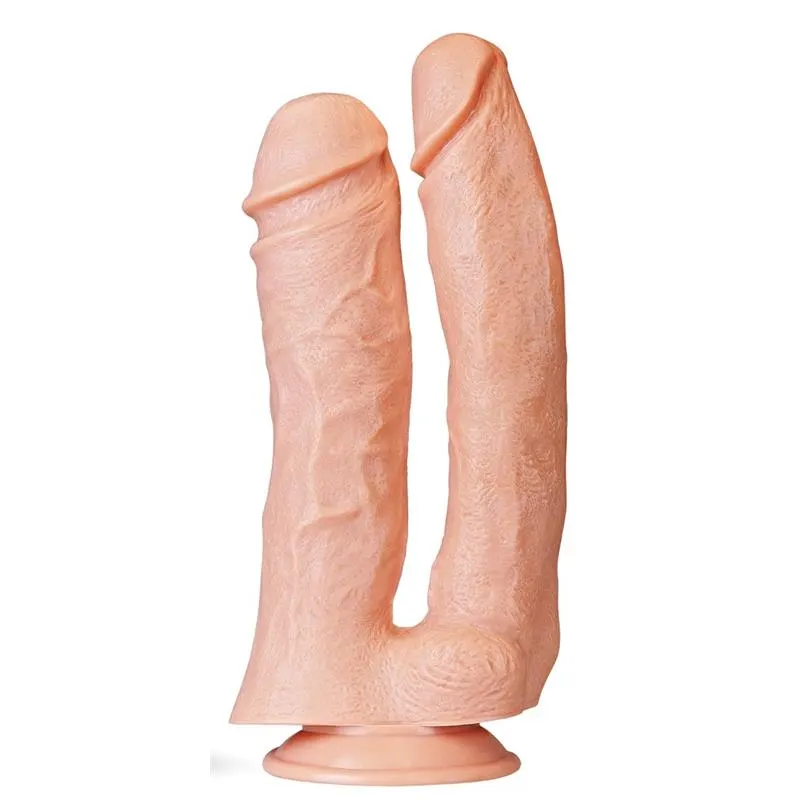 Dildo Doble King 12 Natural · LOVETOY · Dildos