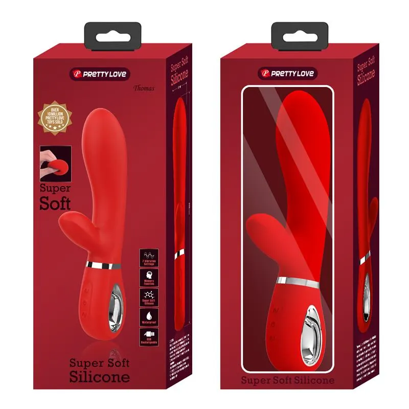 Thomas Vibrador Punto-G Rojo · PRETTYLOVE · Vibradores — Foto 11