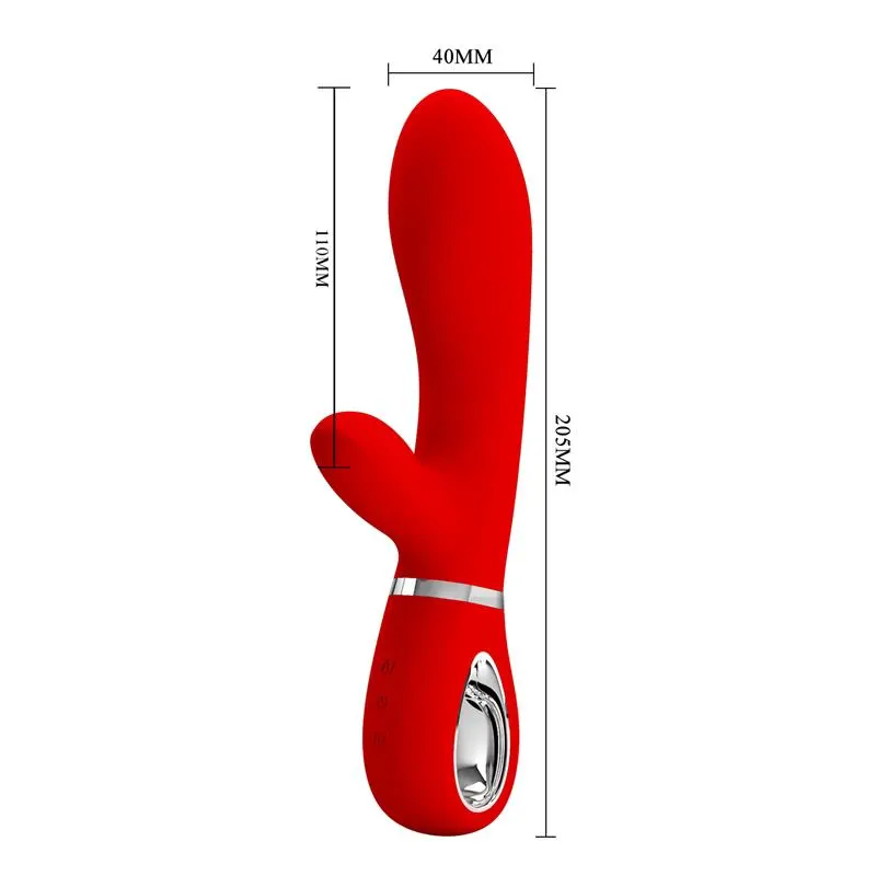 Thomas Vibrador Punto-G Rojo · PRETTYLOVE · Vibradores — Foto 10