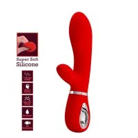 Thomas Vibrador Punto-G Rojo · PRETTYLOVE · Vibradores