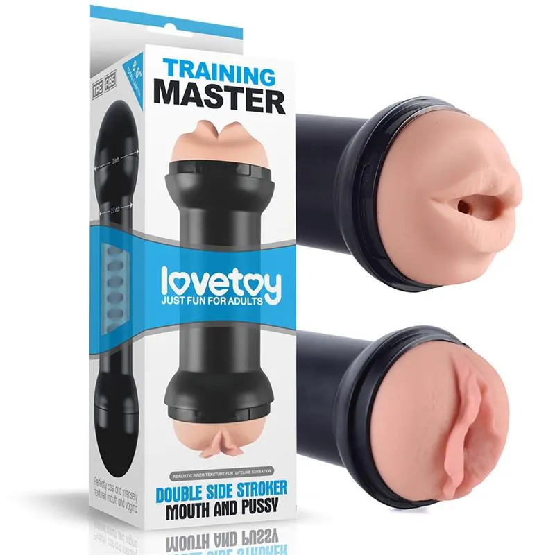 Masturbador Doble Training Master Vagina y Boca · LOVETOY · Masturbadores Él — photo 7