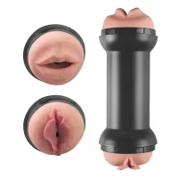 Masturbador Doble Training Master Vagina y Boca · LOVETOY · Masturbadores Él