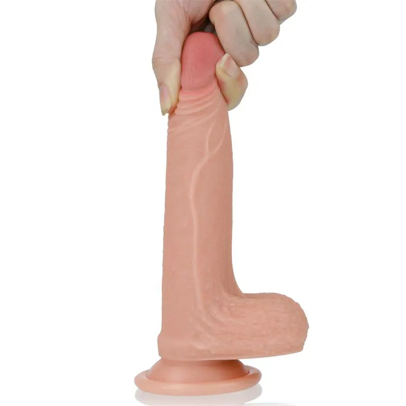 Dildo Nature 7 Silicona Líquida Natural · LOVETOY · Dildos — Foto 5