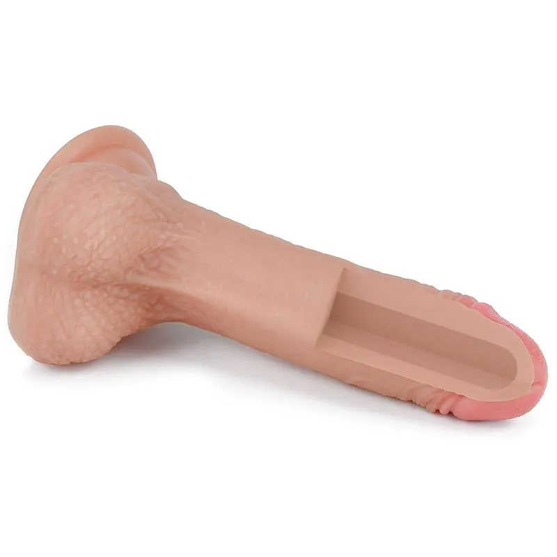 Dildo Nature 7 Silicona Líquida Natural · LOVETOY · Dildos — Foto 6