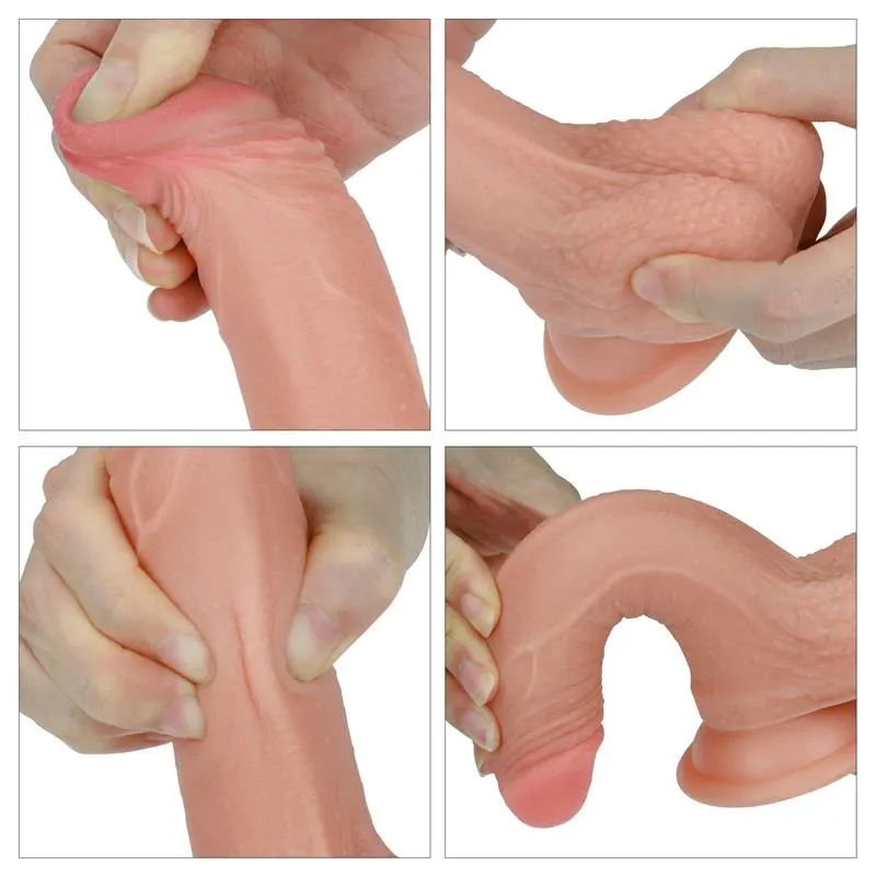 Dildo Nature 7 Silicona Líquida Natural · LOVETOY · Dildos — Foto 7