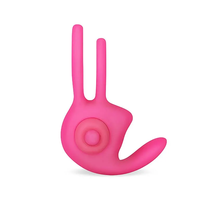 Anillo Vibrador Doble Power Clit Duo Rosa · LOVETOY · Anillos para el Pene — photo 3