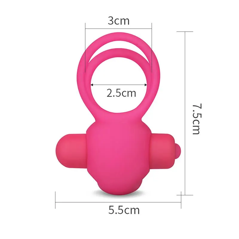 Anillo Vibrador Doble Power Clit Duo Rosa · LOVETOY · Anillos para el Pene — photo 6