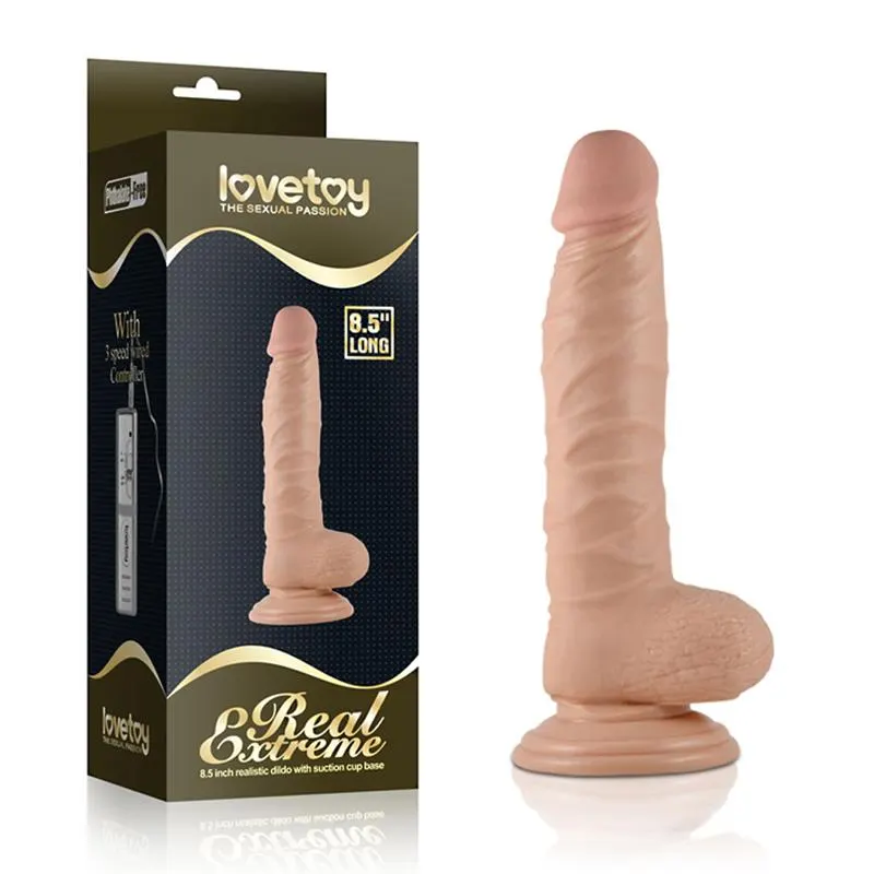 Dildo Real Extreme Realista 8.5 Natural · LOVETOY · Dildos — Foto 4