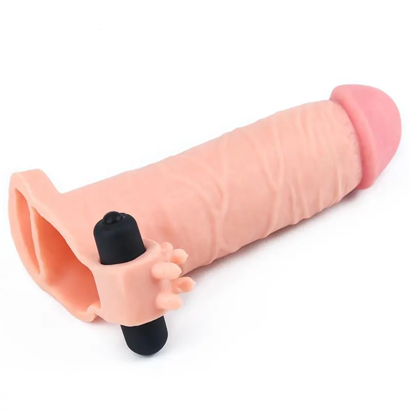 Funda para el Pene con Vibración Add 2 Pleasure X Tender Natural · LOVETOY · Fundas y Extensiones para el Pene — Foto 2