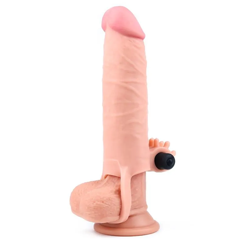 Funda para el Pene con Vibración Add 2 Pleasure X Tender Natural · LOVETOY · Fundas y Extensiones para el Pene — Foto 4