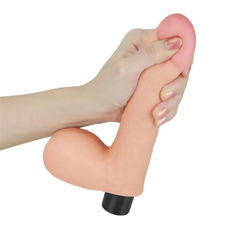 Vibrador Real Softee 8 Natural · LOVETOY · Vibradores — Foto 5