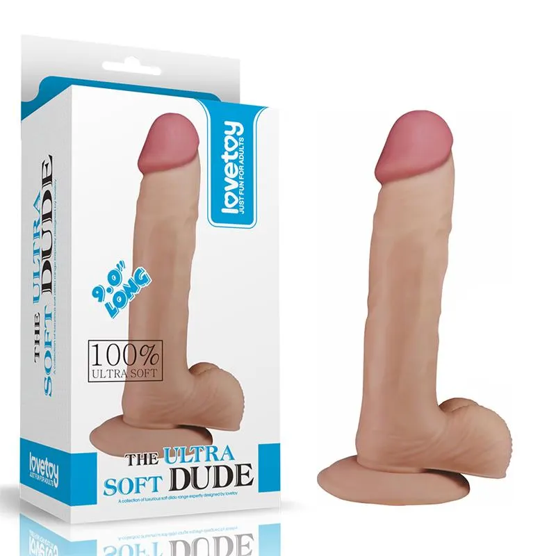 Dildo The Ultra Soft Dude 9 Natural · LOVETOY · Dildos — Foto 7