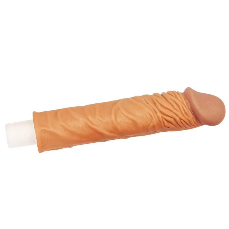Funda para el Pene Add 2 Pleasure X Tender Marrón · LOVETOY · Fundas y Extensiones para el Pene — photo 2