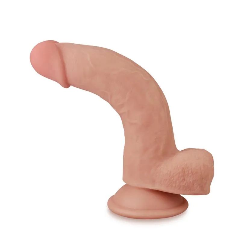 Dildo con Piel Retractil 8 · LOVETOY · Dildos — Foto 7