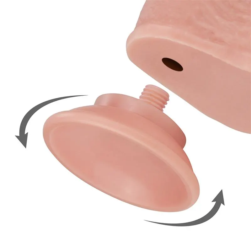 Dildo con Piel Retractil 8 · LOVETOY · Dildos — Foto 8
