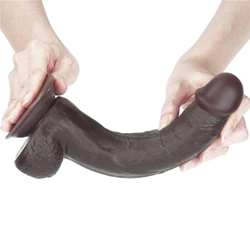 Dildo con Piel Retractil 9 Negro · LOVETOY · Dildos — photo 11