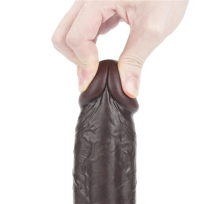 Dildo con Piel Retractil 9 Negro · LOVETOY · Dildos — photo 8