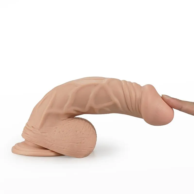 Dildo Real Extreme Dildo con Vibración 9 Natural · LOVETOY · Vibradores — Foto 3