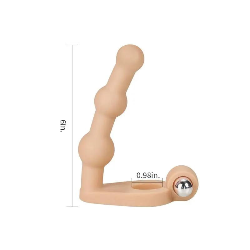 Estimulador Anal The Ultra Soft Bead 6 con Vibración Natural · LOVETOY · Anal — Foto 6